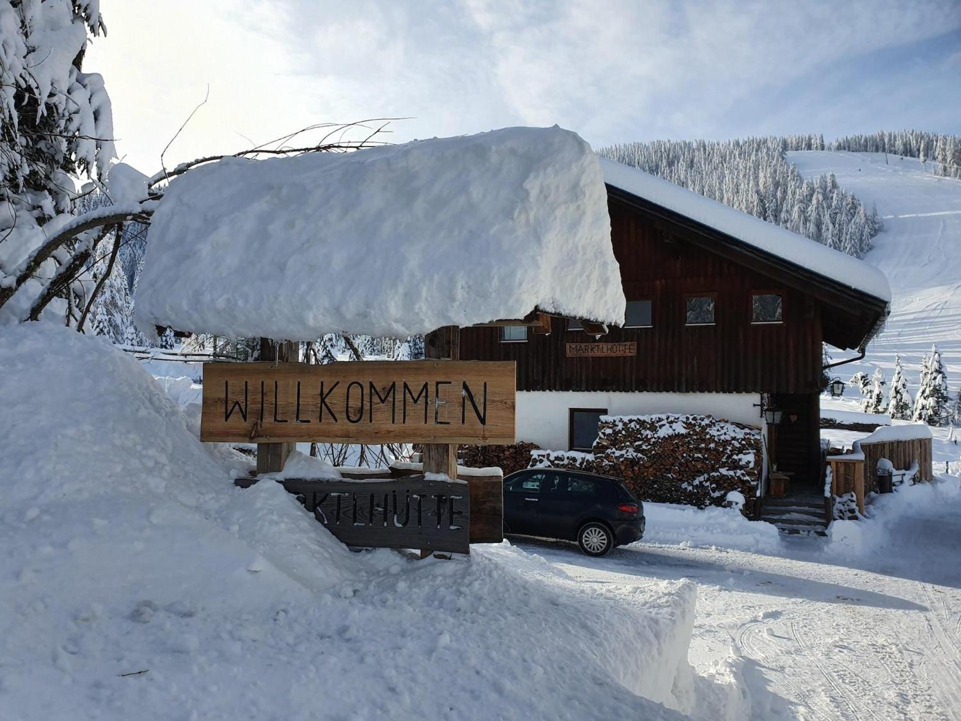 Marktlhuette Hochrindl Bagian luar foto