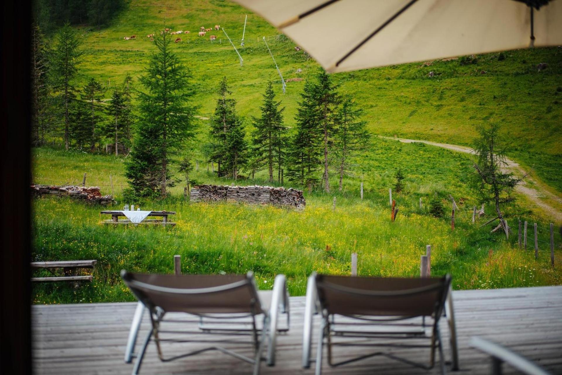 Marktlhuette Hochrindl Bagian luar foto