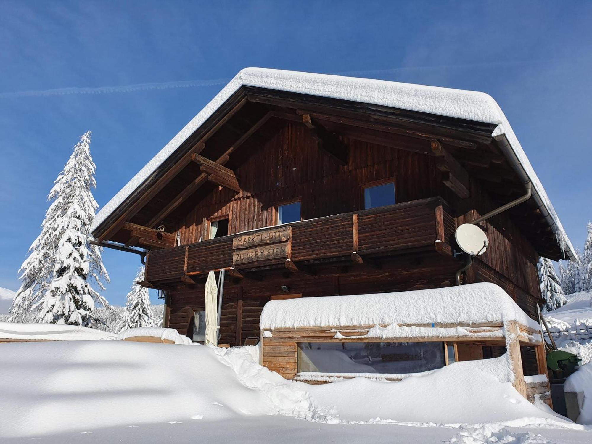 Marktlhuette Hochrindl Bagian luar foto