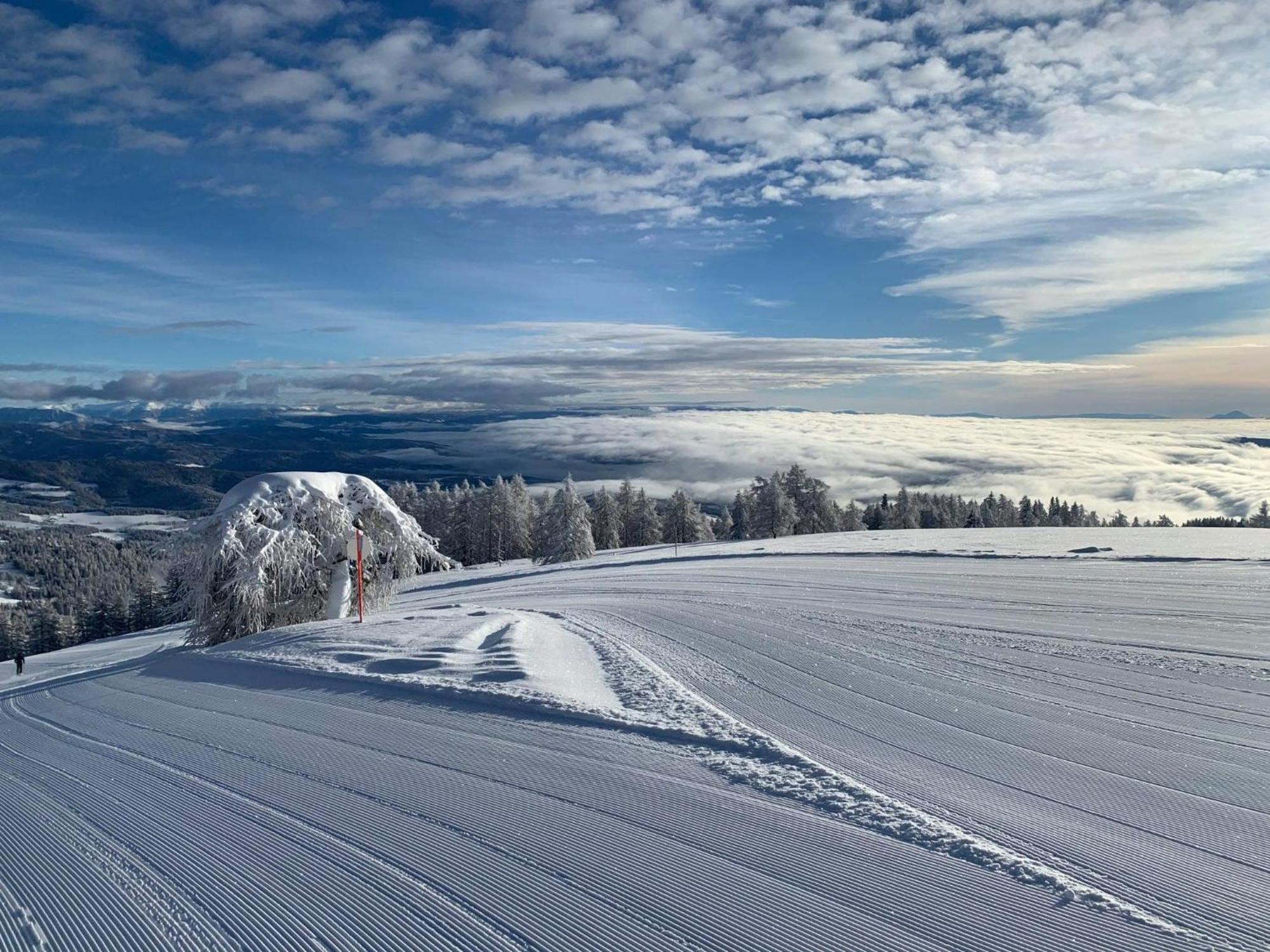 Marktlhuette Hochrindl Bagian luar foto
